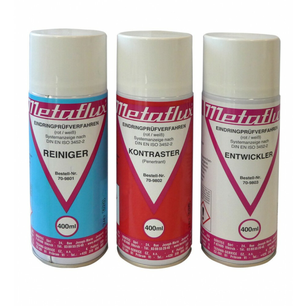 70-98 Kontrola trhlin - sada 3x400 ml